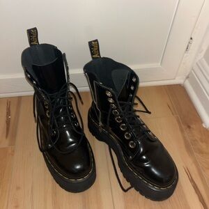 Dr. Marten’s Jadon Black Platform Boots